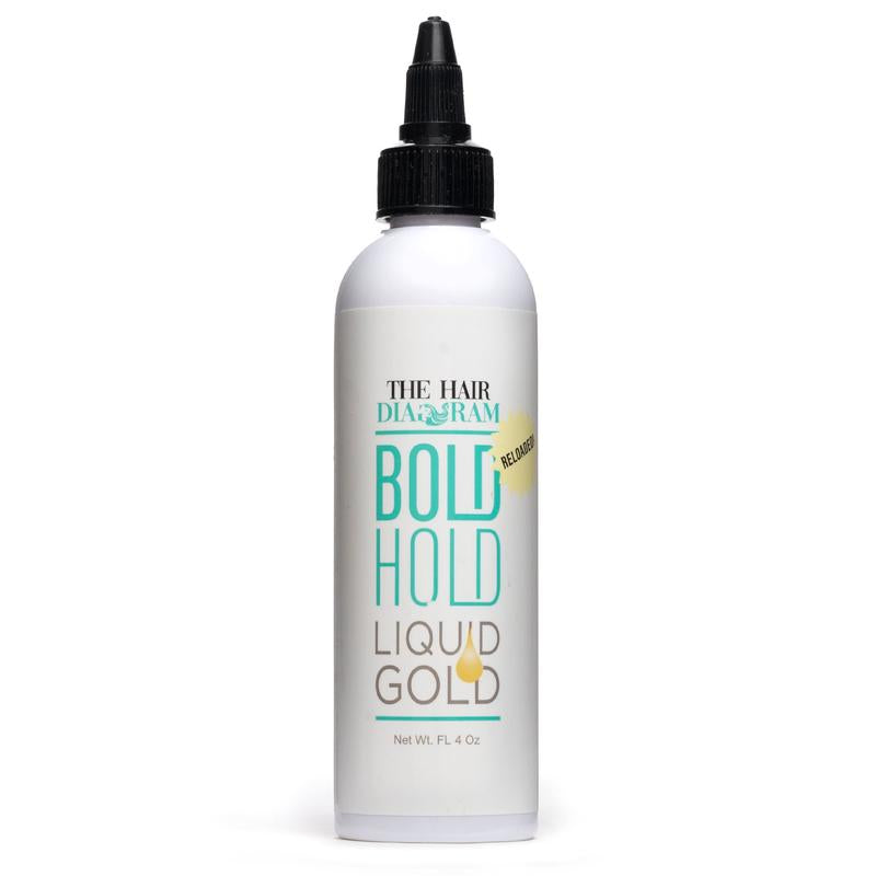 Bold Hold Active Lace Wig Glue 1.3Oz & Liquid Gold 4Oz Combo Pack