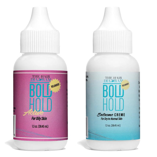 Bold Hold Extreme Creme & Active Combo - Lace Glue/ Wig Adhesive 1.3 Oz.